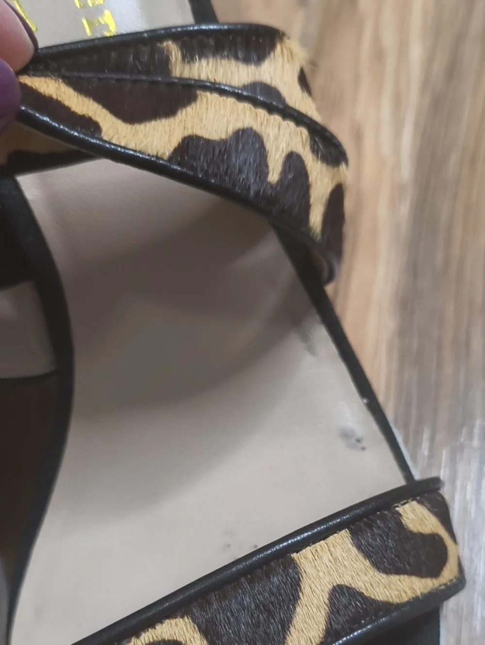 Nicole Miller Artelier Charlie Wedge Sandals